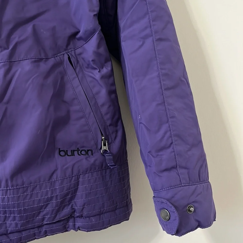 Burton Dry Ride Purple Snow Ski Snowboard Jacket Size Medium - Picture 5 of 16
